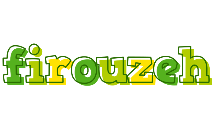 Firouzeh juice logo