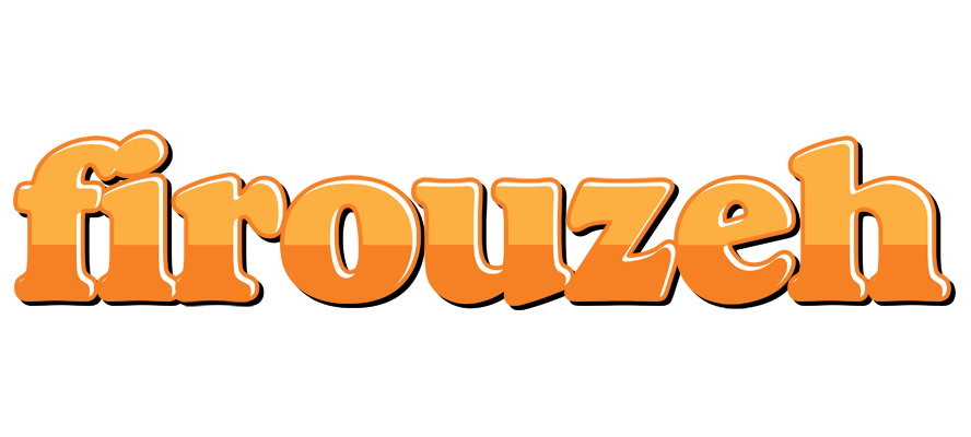 Firouzeh orange logo