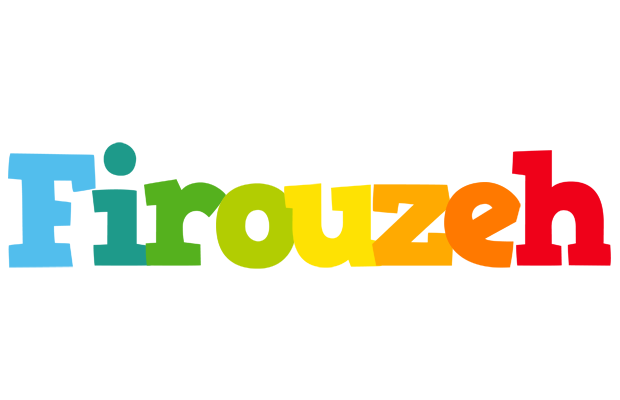 Firouzeh rainbows logo