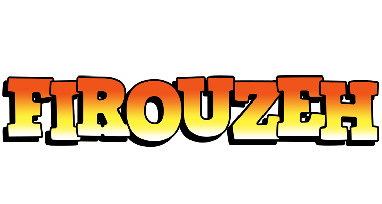 Firouzeh sunset logo