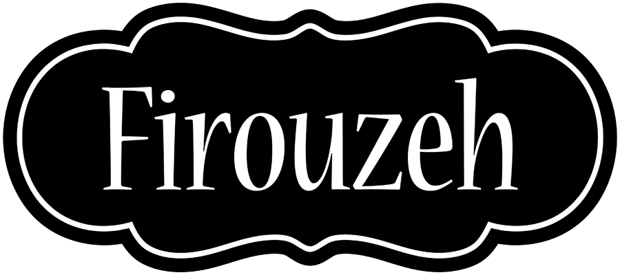 Firouzeh welcome logo