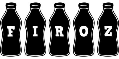 Firoz bottle logo