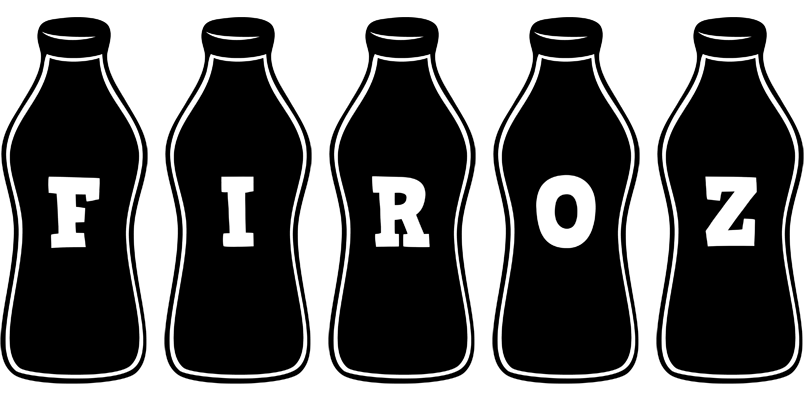 Firoz bottle logo