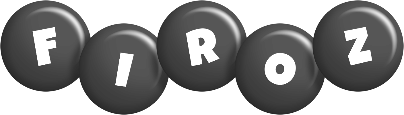 Firoz candy-black logo