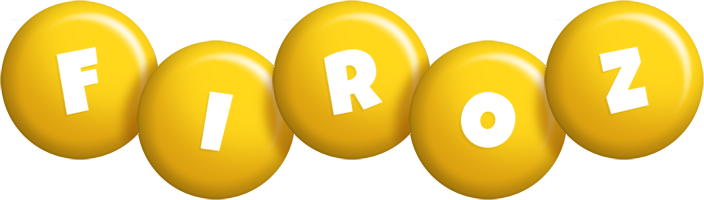Firoz candy-yellow logo