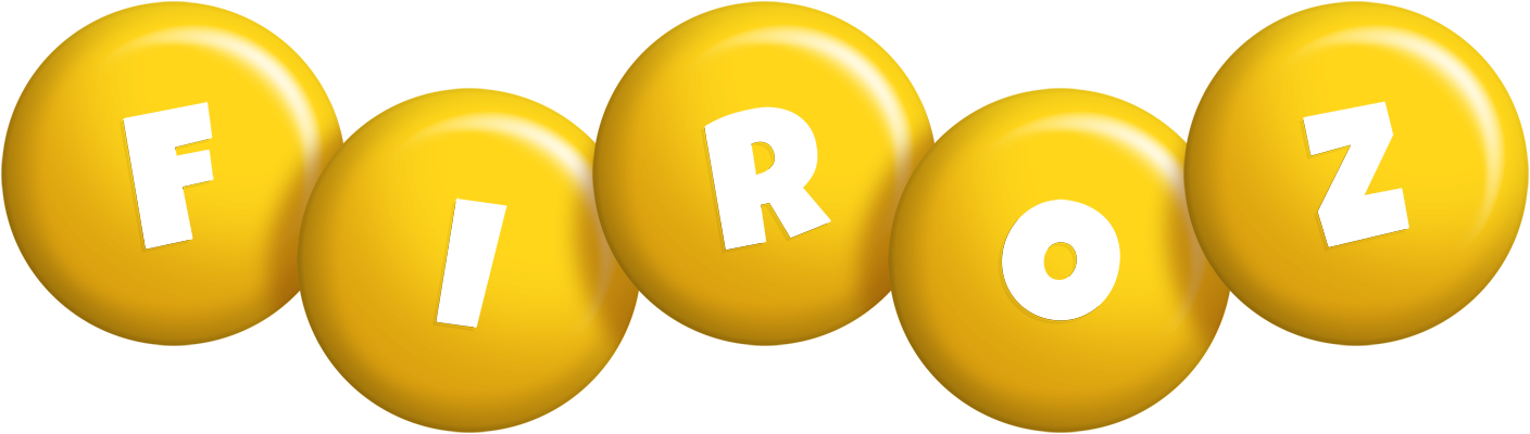 Firoz candy-yellow logo