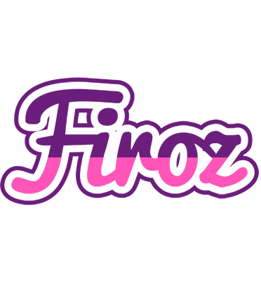 Firoz cheerful logo