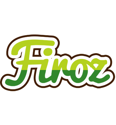 Firoz golfing logo