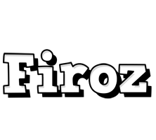 Firoz snowing logo