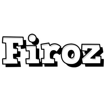 Firoz snowing logo