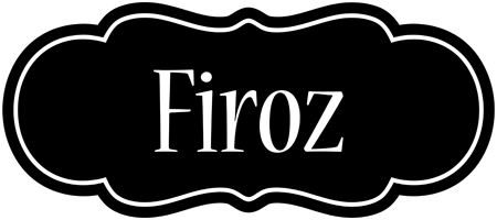 Firoz welcome logo