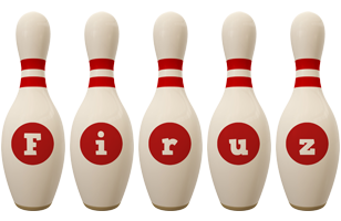 Firuz bowling-pin logo