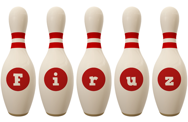 Firuz bowling-pin logo