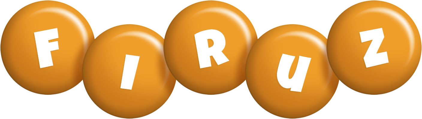 Firuz candy-orange logo