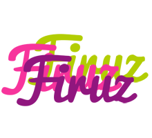Firuz flowers logo