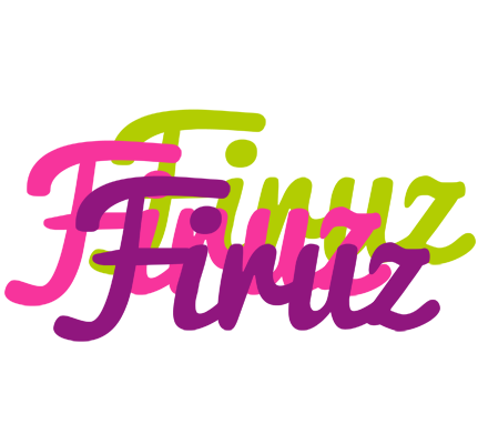 Firuz flowers logo