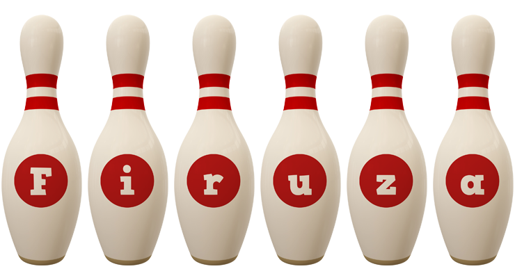 Firuza bowling-pin logo