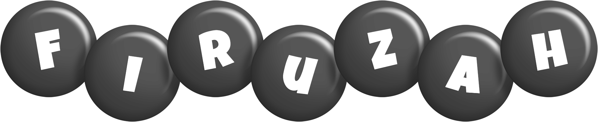 Firuzah candy-black logo