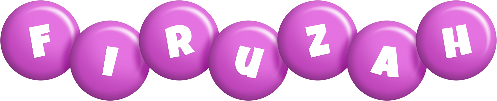 Firuzah candy-purple logo