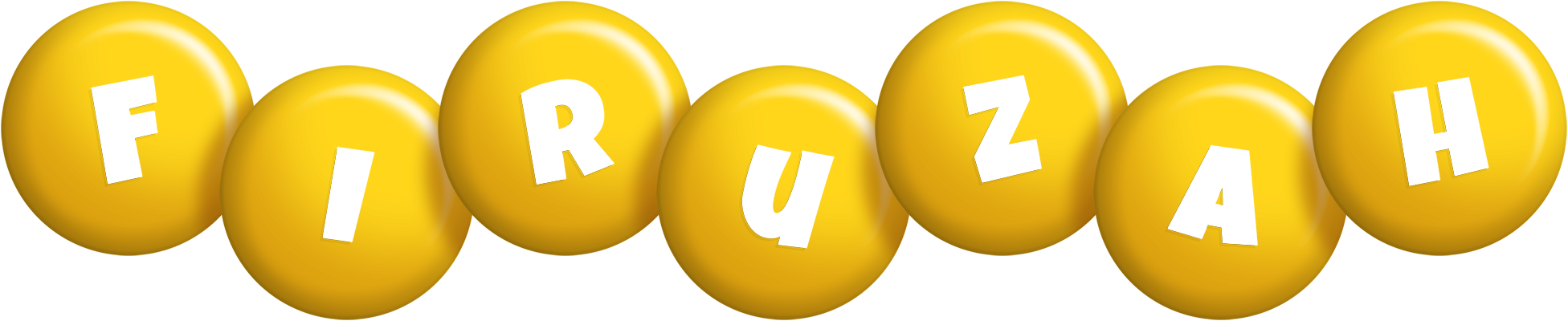 Firuzah candy-yellow logo