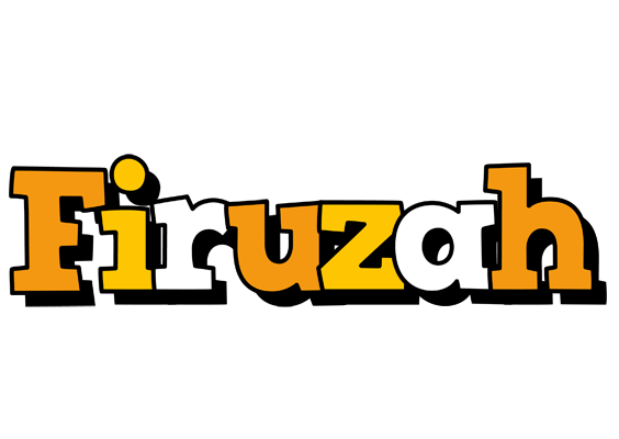 Firuzah cartoon logo