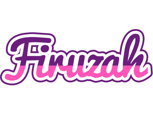 Firuzah cheerful logo