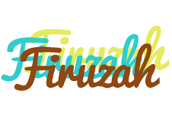 Firuzah cupcake logo