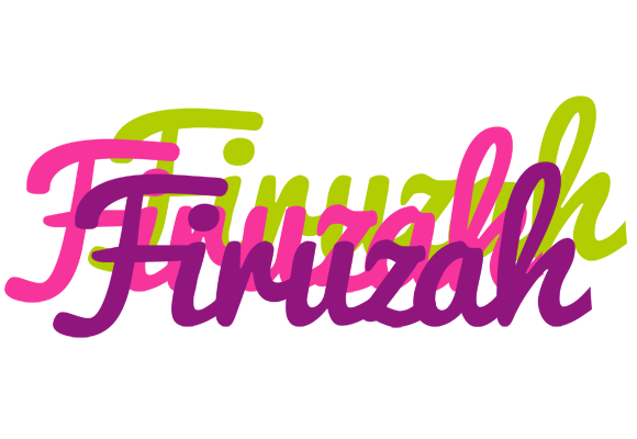 Firuzah flowers logo