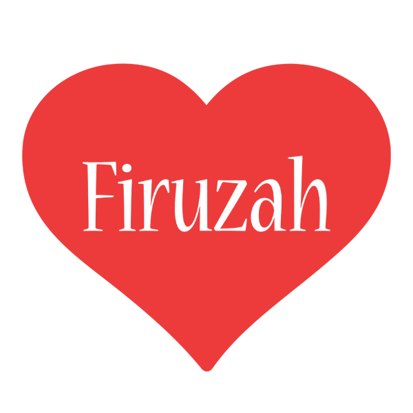 Firuzah love logo