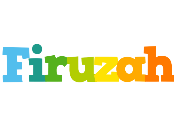 Firuzah rainbows logo