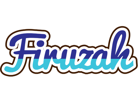 Firuzah raining logo