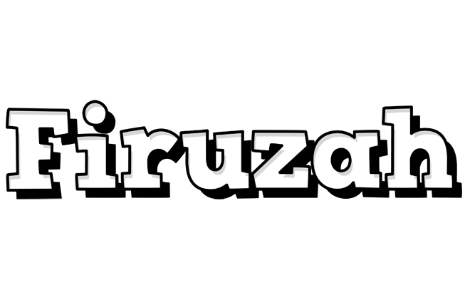 Firuzah snowing logo