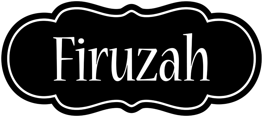 Firuzah welcome logo