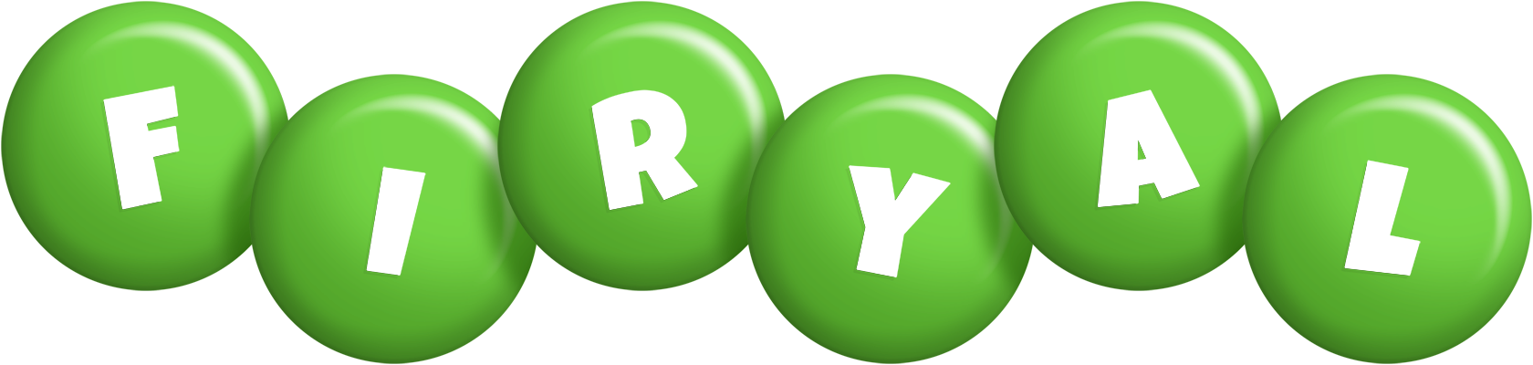 Firyal candy-green logo