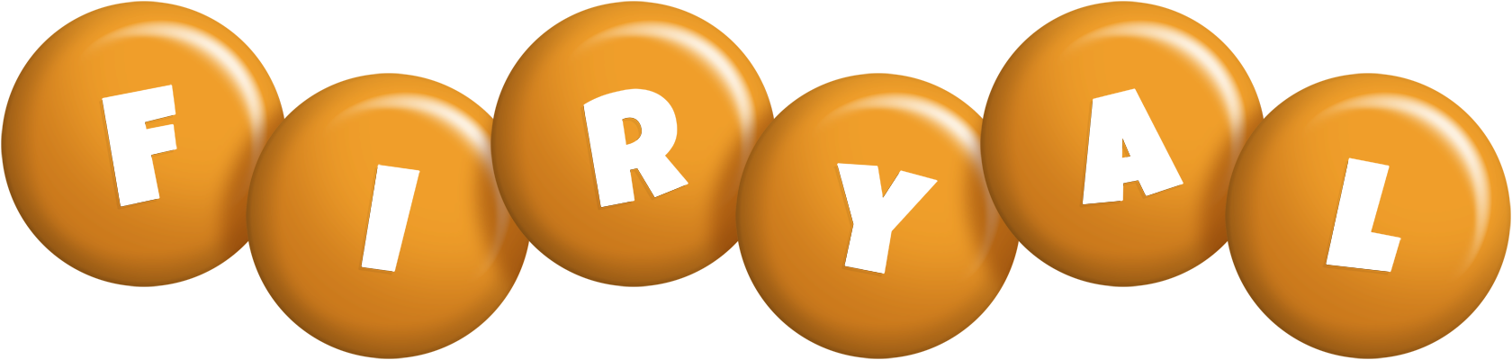 Firyal candy-orange logo