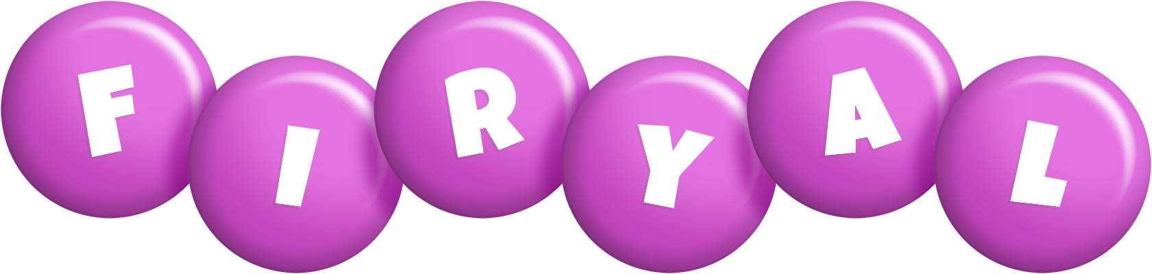 Firyal candy-purple logo
