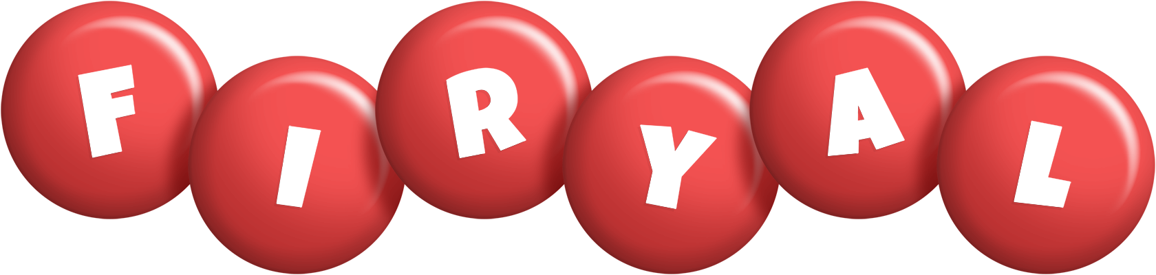 Firyal candy-red logo