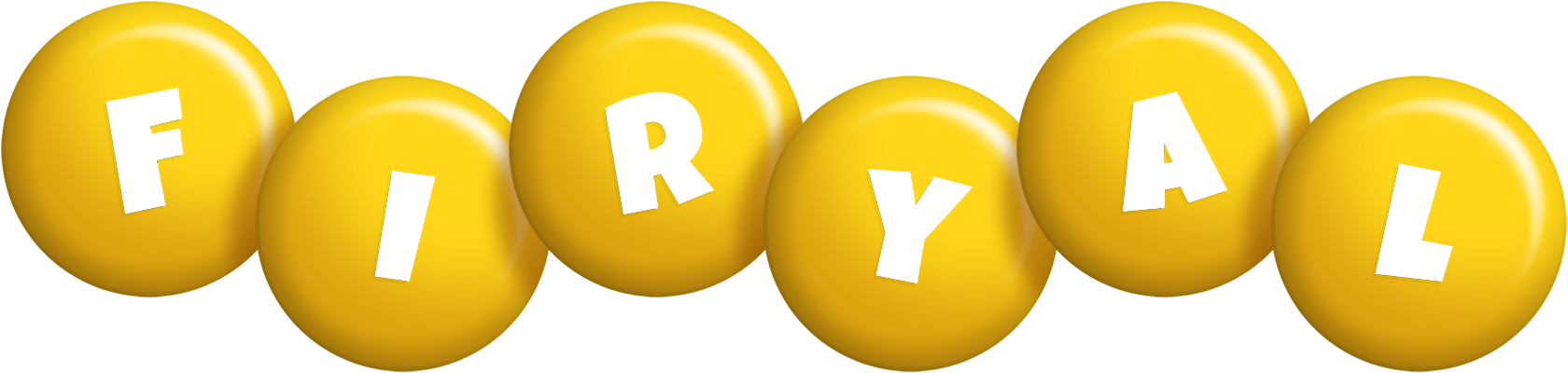 Firyal candy-yellow logo