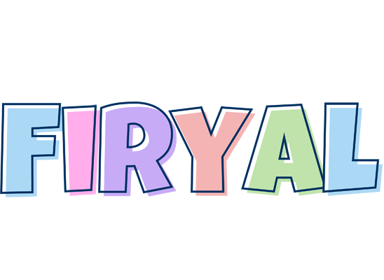 Firyal pastel logo