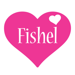 Fishel love-heart logo