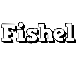 Fishel snowing logo