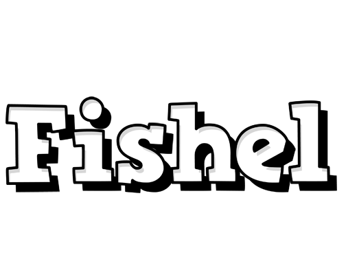 Fishel snowing logo