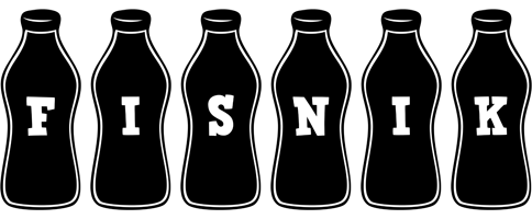 Fisnik bottle logo