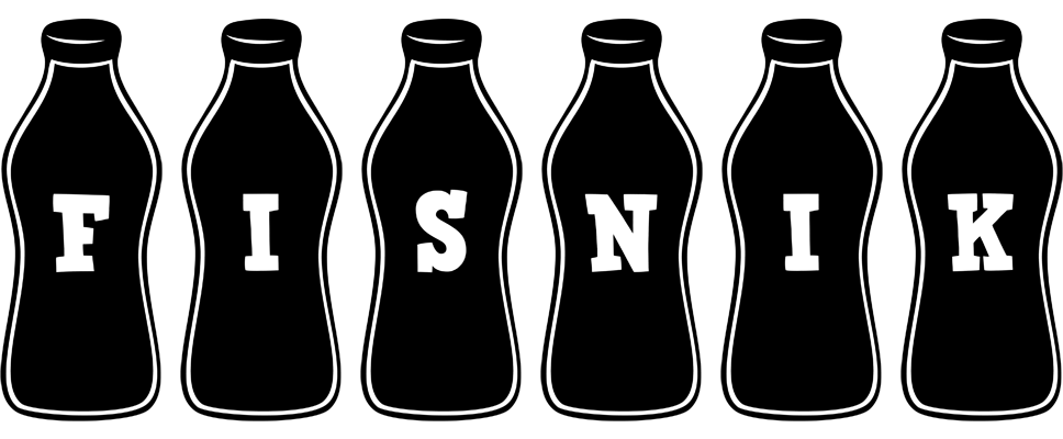 Fisnik bottle logo