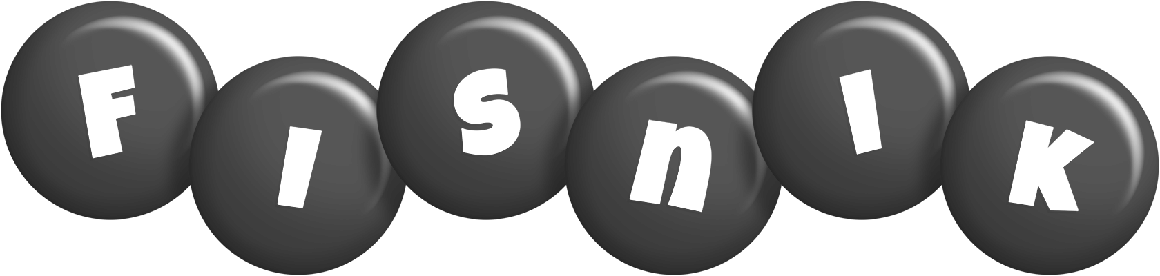 Fisnik candy-black logo