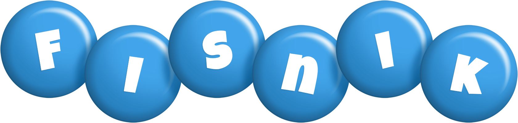 Fisnik candy-blue logo