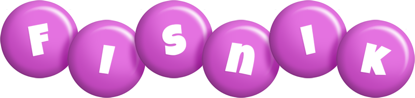 Fisnik candy-purple logo