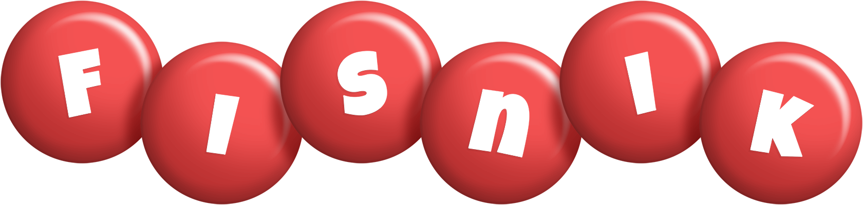 Fisnik candy-red logo