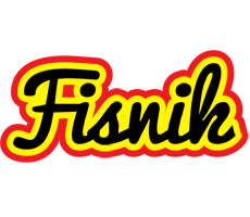 Fisnik flaming logo