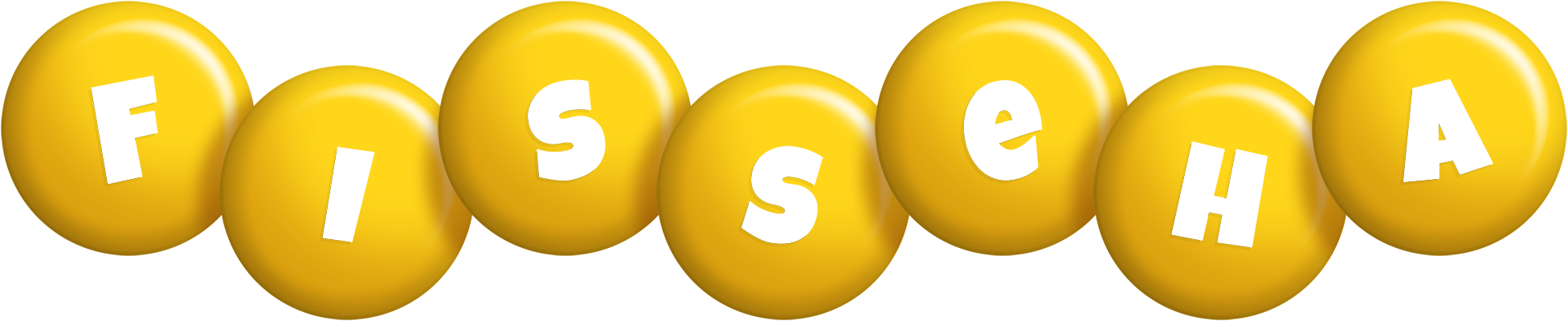 Fisseha candy-yellow logo